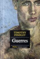 Couverture du livre « Guerres » de Timothy Findley aux éditions Phebus