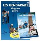 Couverture du livre « Les gendarmes Tome 1 : flagrant délire ! » de David Lunven et Jenfevre et Olivier Sulpice aux éditions Bamboo