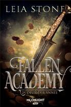 Couverture du livre « Fallen Academy Tome 2 : Deuxième année » de Leia Stone aux éditions Mxm Bookmark