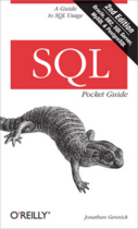 Couverture du livre « SQL Pocket Guide » de Jonathan Gennick aux éditions O'reilly Media