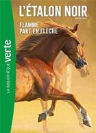Couverture du livre « L'étalon noir Tome 12 : Flamme part en flèche » de Walter Farley aux éditions Hachette Jeunesse