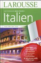 Couverture du livre « Maxi poche plus dictionnaire Larousse ; français-italien / italien-français (édition 2016) » de  aux éditions Larousse