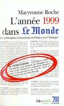 Couverture du livre « L'annee 1999 dans le 