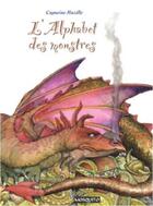 Couverture du livre « L'alphabet des monstres » de Capucine Mazille aux éditions Mosquito