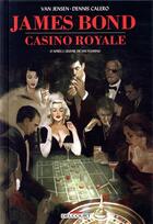 Couverture du livre « James Bond : casino royale » de Ian Fleming et Dennis Calero et Van Jensen aux éditions Delcourt