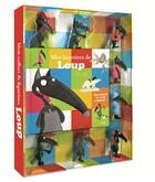 Couverture du livre « Mon coffret du loup ; 8 figurines + 1 recueil d'histoires » de Orianne Lallemand et Eleonore Thuillier aux éditions Philippe Auzou