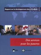 Couverture du livre « Services pour les pauvres (des) » de  aux éditions Eska