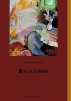 Couverture du livre « Dires en G mineur » de Gerard Lambert aux éditions Praelego