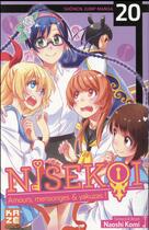 Couverture du livre « Nisekoi - amours, mensonges et yakusas ! Tome 20 » de Naoshi Komi aux éditions Crunchyroll