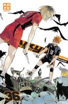 Couverture du livre « Haikyu !! les as du volley Tome 36 » de Haruichi Furudate aux éditions Crunchyroll