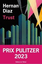 Couverture du livre « Trust » de Diaz Hernan aux éditions Editions De L'olivier
