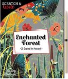 Couverture du livre « Scratch & create ; enchanced forest » de  aux éditions Rockport