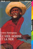 Couverture du livre « Le vieil homme et la mer » de Ernest Hemingway aux éditions Gallimard-jeunesse