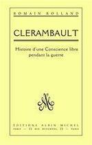 Couverture du livre « Clérambault » de Romain Rolland aux éditions Albin Michel