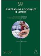 Couverture du livre « Les personnes physiques et l'impôt » de Darte/Honton/Van Hac aux éditions Anthemis