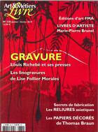 Couverture du livre « Art et metiers du livre n 330 gravure - janvier/fevrier 2019 » de  aux éditions Art Et Metiers Du Livre