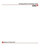 Couverture du livre « Xml - foundations for enterprise e-business solutions » de Simon Hank aux éditions Mcgraw-hill Education