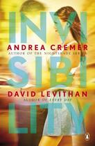 Couverture du livre « Invisibility » de Andrea Cremer aux éditions Penguin Books Ltd Digital