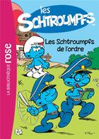 Couverture du livre « Les Schtroumpfs t.5 ; les Schtroumpfs de l'ordre » de  aux éditions Hachette Jeunesse