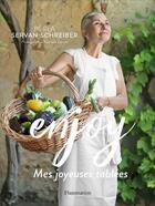 Couverture du livre « Enjoy ; mes joyeuses tablées » de Perla Servan-Schreiber et Nathalie Carnet aux éditions Flammarion