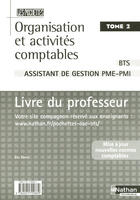 Couverture du livre « Organisation et activités comptables ; bts t.2 ; livre du professeur (édition 2006 » de Eric Favro aux éditions Nathan