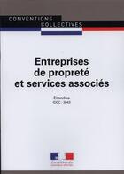 Couverture du livre « Entreprises de propreté et services associés » de Journaux Officiels aux éditions Documentation Francaise