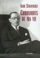 Couverture du livre « Chroniques de ma vie » de Igor Stravinsky aux éditions Denoel