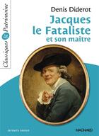 Couverture du livre « Jacques le Fataliste et son maître de Denis Diderot » de  aux éditions Magnard