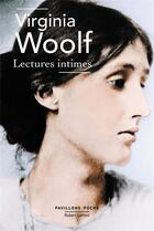 Couverture du livre « Lectures intimes » de Virginia Woolf aux éditions Robert Laffont