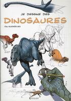 Couverture du livre « Je dessine des dinosaures » de Pau Rodriguez aux éditions Vigot