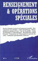 Couverture du livre « Renseignement et operations » de  aux éditions L'harmattan