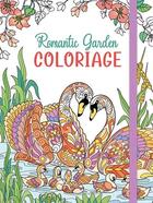 Couverture du livre « Romantic garden coloriage » de  aux éditions Chantecler