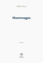 Couverture du livre « Hommages » de Julien Perez aux éditions P.o.l