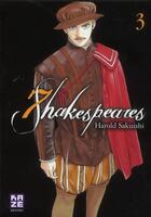 Couverture du livre « Seven Shakespeares Tome 3 » de Harold Sakuishi aux éditions Kaze