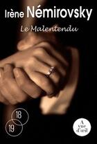 Couverture du livre « Le malentendu » de Irene Nemirovsky aux éditions A Vue D'oeil