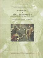 Couverture du livre « Roman onomastics in the Greek East social and political aspects ; proceedings of the internation » de  aux éditions National Hellenic Research Foundation