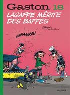 Couverture du livre « Gaston Tome 18 : Lagaffe mérite des baffes » de Jidehem et Andre Franquin aux éditions Dupuis