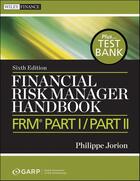 Couverture du livre « FINANCIAL RISK MANAGER HANDBOOK - FRM PART I/PART II » de Philippe/ Global Association Of Risk Profe Jorion aux éditions Wiley