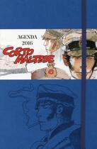 Couverture du livre « Corto Maltese ; agenda 2016 » de Hugo Pratt aux éditions Casterman