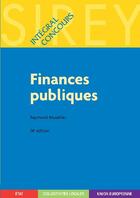 Couverture du livre « Finances publiques (14e édition) » de Raymond Muzellec aux éditions Sirey