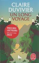 Couverture du livre « Un long voyage » de Claire Duvivier aux éditions Le Livre De Poche