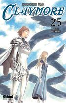 Couverture du livre « Claymore Tome 25 : l'épée de l'abîme » de Norihiro Yagi aux éditions Glenat