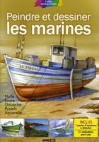 Couverture du livre « Peindre et dessiner les marines » de Brozinska Anastas. aux éditions Editions Esi