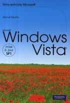 Couverture du livre « Windows vista sp1 » de Michel Martin aux éditions Pearson