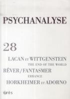 Couverture du livre « REVUE PSYCHANALYSE T.28 » de Revue Psychanalyse aux éditions Eres