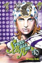 Couverture du livre « Jojo's bizarre adventure - saison 7 ; steel ball run Tome 10 » de Hirohiko Araki aux éditions Delcourt