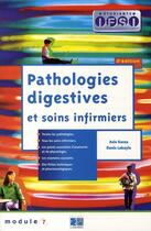 Couverture du livre « Pathologies digestives et soins infirmiers 5e edition » de Karra Aziz aux éditions Lamarre