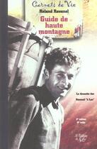 Couverture du livre « Guide de haute montagne T1 » de Roland Ravanel aux éditions La Fontaine De Siloe