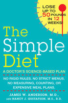 Couverture du livre « The Simple Diet » de Gustafson Nancy J aux éditions Penguin Group Us