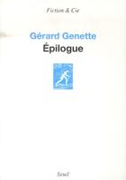 Couverture du livre « Épilogue » de Gérard Genette aux éditions Seuil